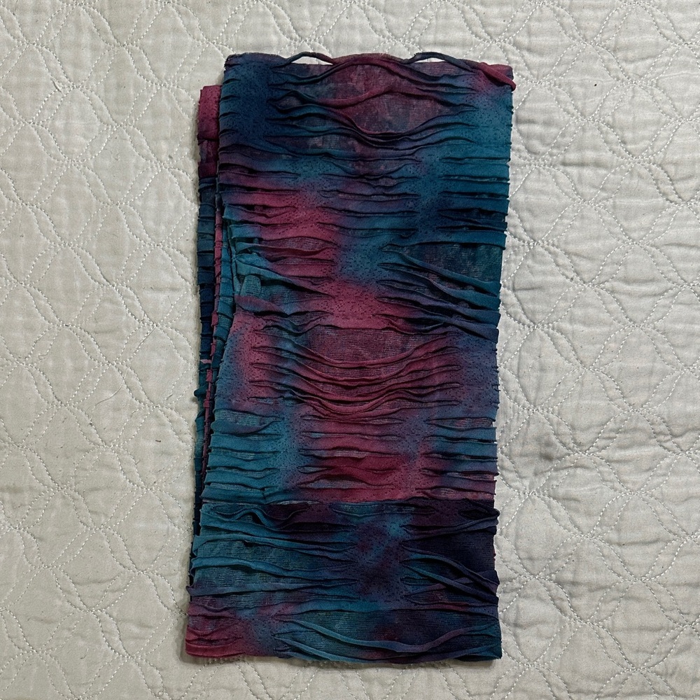 Multicolor Textured Scarf